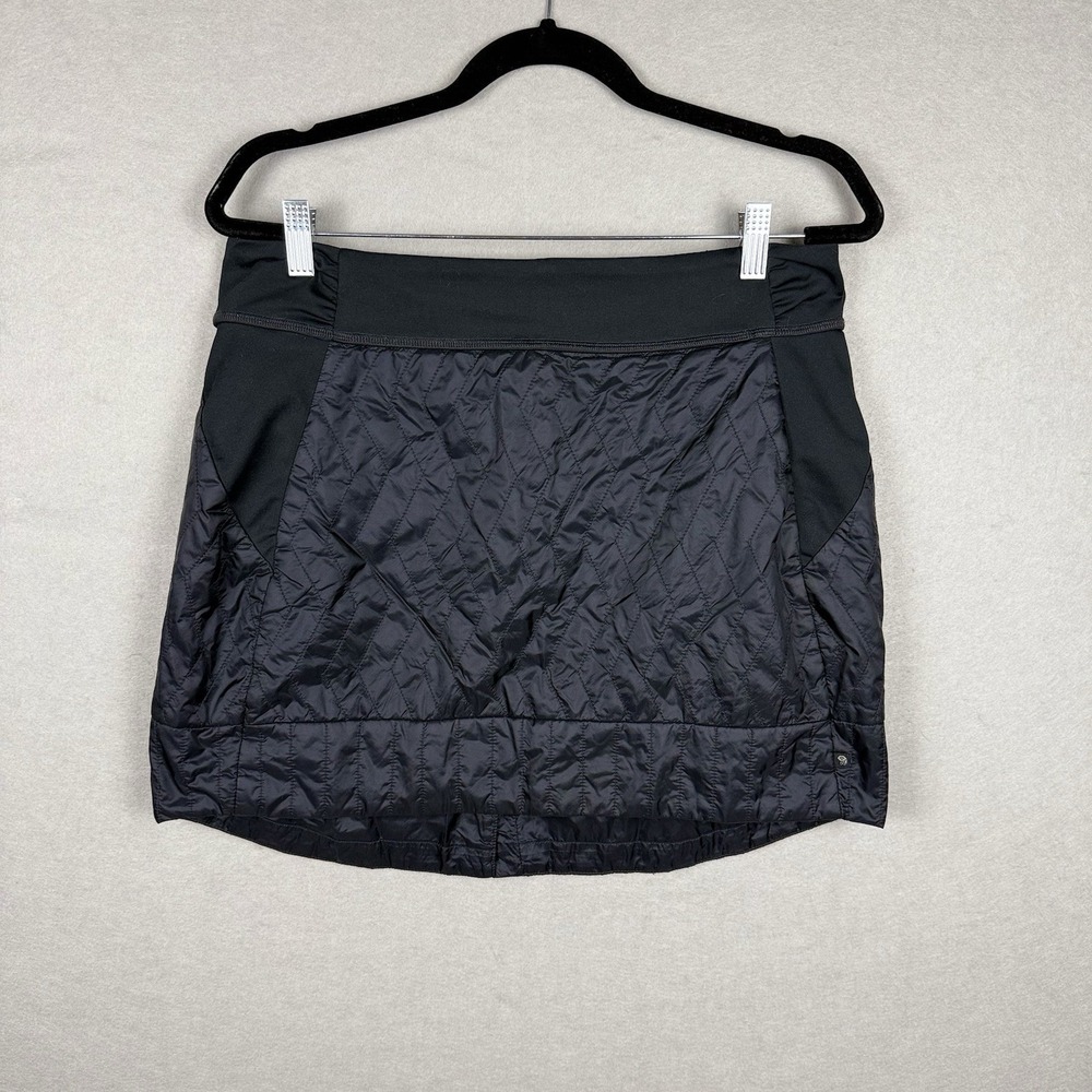Mountain Hardwear Women's Black‎ Quilted Insulated Skirt Size Large